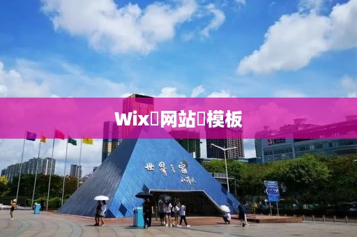 Wix‌网站‌模板